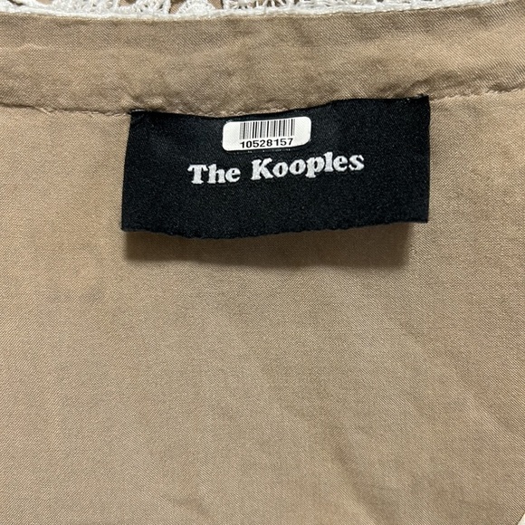 The Kooples Guipure Embroidered Mini Dress Daisy Love White Bridal Brunch Sz M - Picture 13 of 16